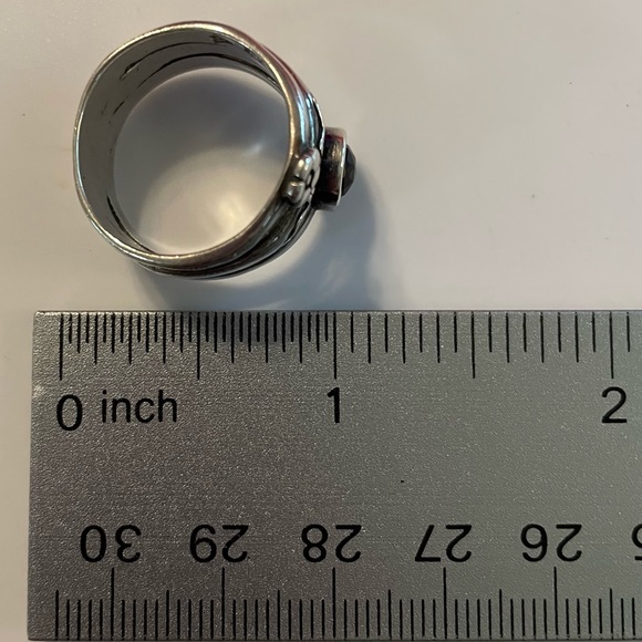 Silpada R1278 Flower and Swirl Smoky Quartz Ring SIZE 7 - Picture 16 of 16